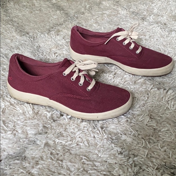 Grasshoppers Burgundy tennis shoe sneakers - Picture 2 of 7